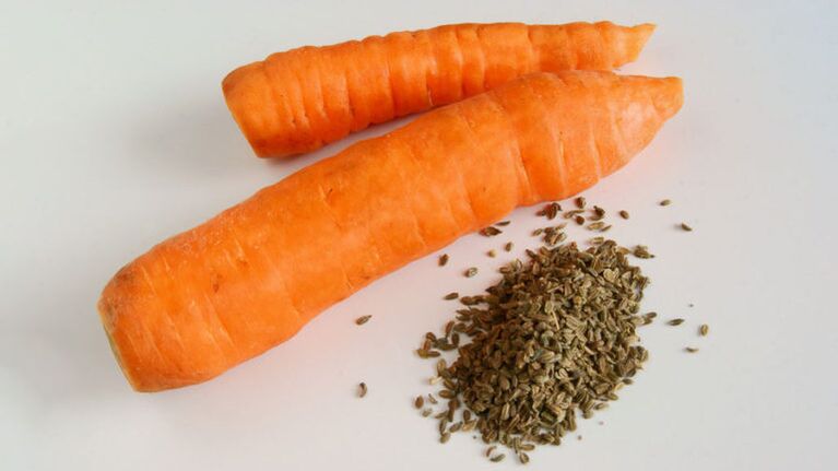 Karottensamen aus Parasiten